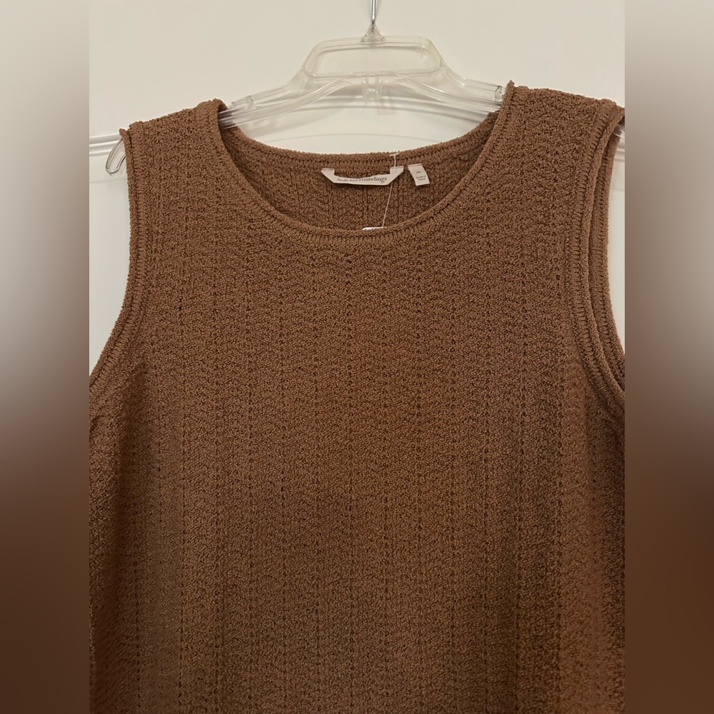 Soft Surroundings Sleeveless Coastal Sweater - Picture 2 of 11